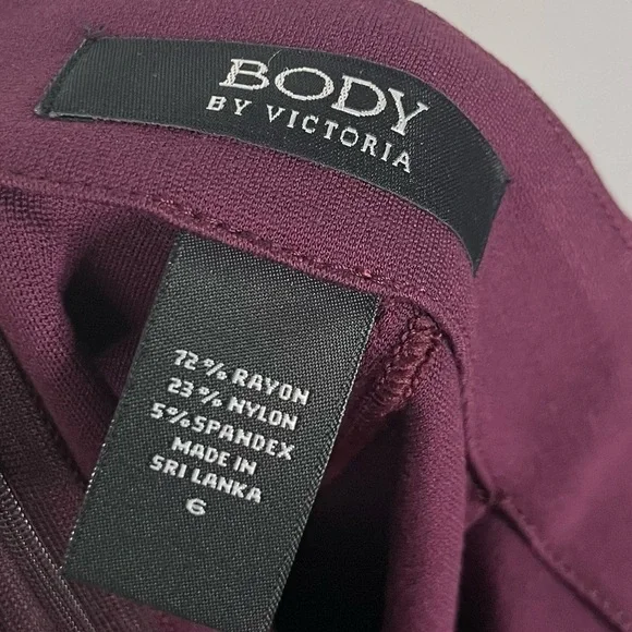 Victoria's Secret Plum Purple Knee Length Pencil Skirt 6 - Picture 4 of 4